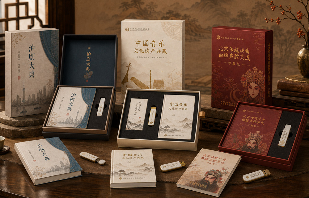 文旅景区文创U盘展示