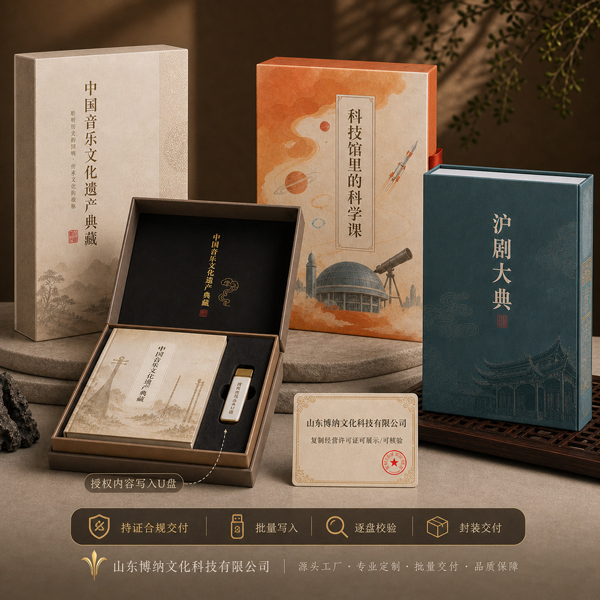 出版社外语听力U盘批量复制成品交付